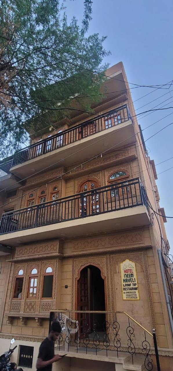 Hotel Neem Haveli Jaisalmer Exterior foto