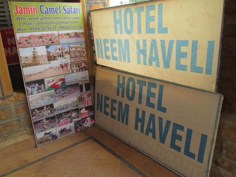 Hotel Neem Haveli Jaisalmer Exterior foto